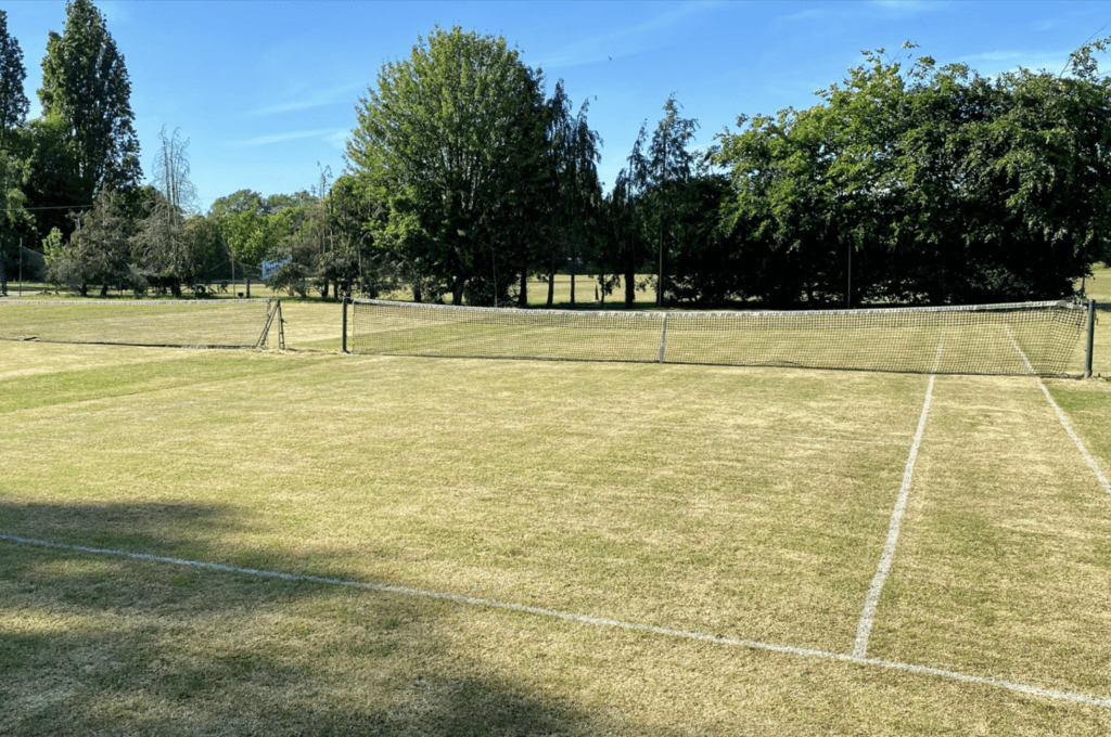 Grass tennis courts