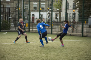 Outdoor Amatuer Football Match