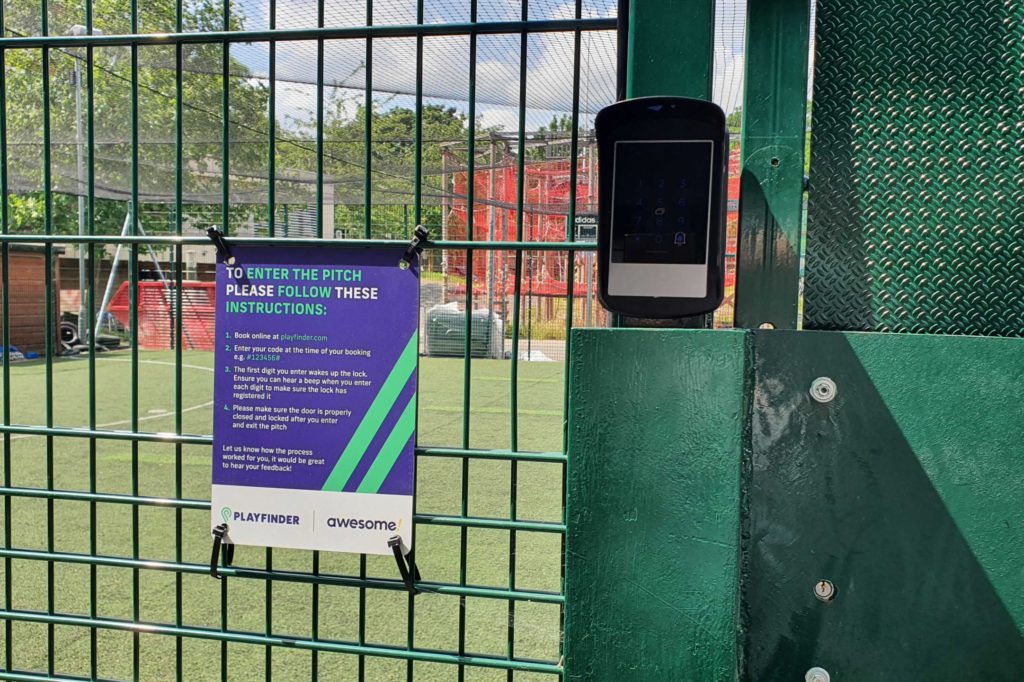 Three Corners Adventure Playground Smartlock