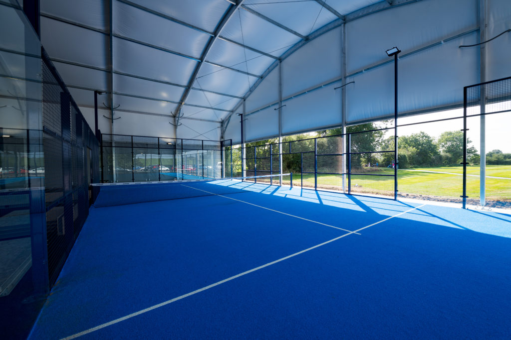 Padel tennis court