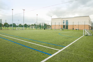 Outdoor Football Pitch at the Matthew Arnold School