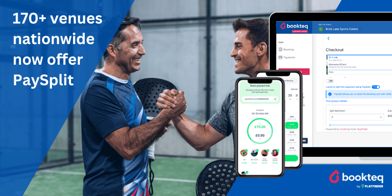 Bookteq increase access to sport with Paysplit