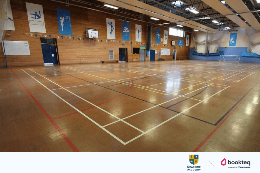 Newsome Academy - indoor sports hall