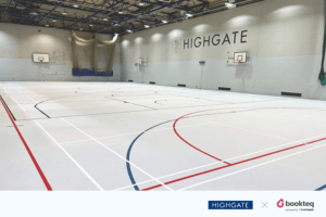 Highgate School indoor sports hall