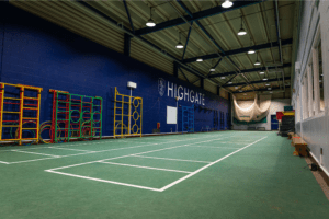 Highgate School indoor sports hall facilities