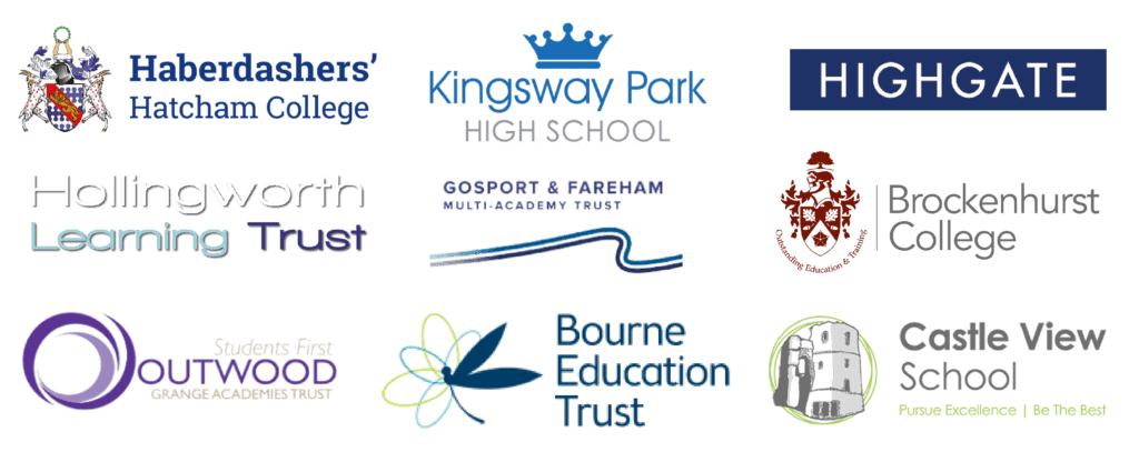 schools and MATS logos