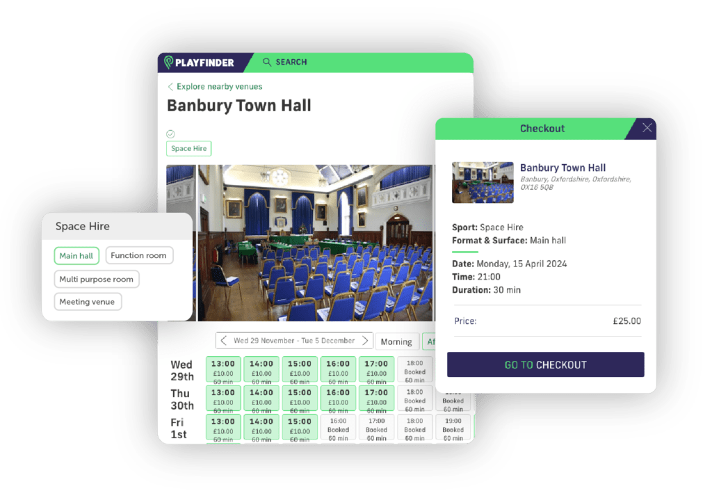 Town hall that uses Bookteq's venue booking software